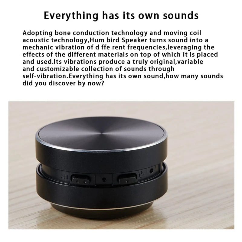 Portable Compatible Bone Conduction Speaker Stereo Sound,Bluetooth Speaker